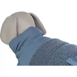 Zimní vesta AJOU s kožíškem, modrá XXS: 18cm, hruď: 27-32cm, krk: 24cm TRIXIE