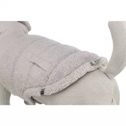 Zimní vesta AJOU s kožíškem, šedá XXS: 18cm, hruď: 27-32cm, krk: 24cm TRIXIE