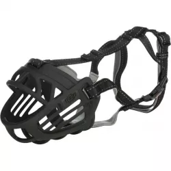 Silikonový náhubek FLEX S 20 cm/hlava max.20 cm černý TRIXIE