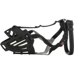 Silikonový náhubek FLEX S 20 cm/hlava max.20 cm černý TRIXIE