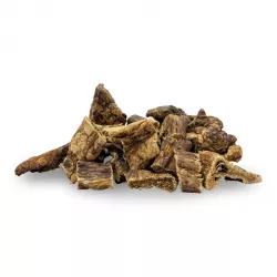 KIDDOG 100 % Natural Snack, jehněčí plíce 2-4 cm / 80 g