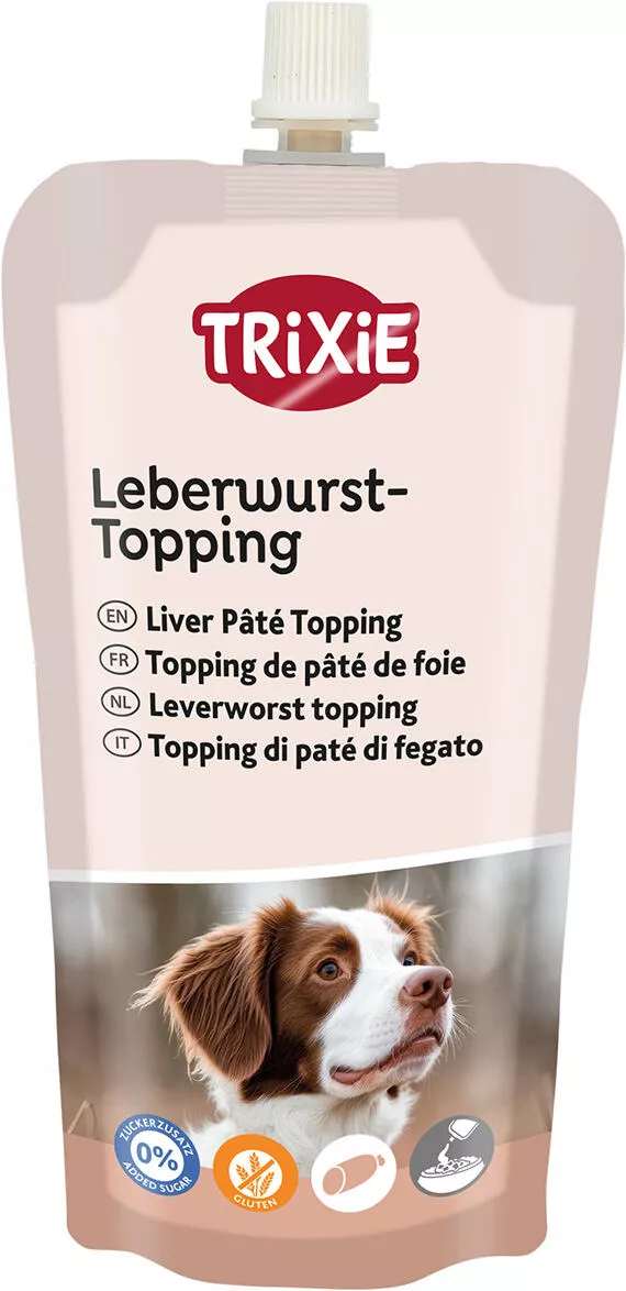 Topping - játrová poleva, tekutý pamlsek, 300 ml TRIXIE