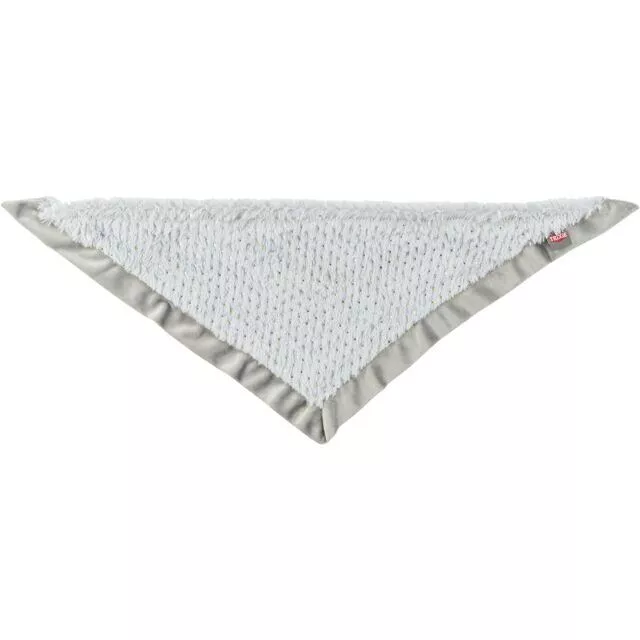 Vánoční hebký šátek, plyš, šedá 55cm TRIXIE