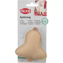 Vánoční zvoneček s catnipem, 9.5 cm, filc, béžová TRIXIE