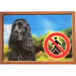 Cedulka 3D PSI, Anglický kokršpaněl černý Dafiko