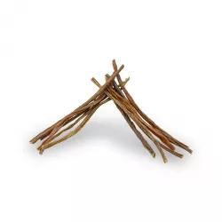 KIDDOG 100% Natural Snack, hovězí střívka tenká 12 cm / 120 g
