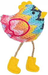 Kuřátko s catnipem, 11 cm, polyester TRIXIE