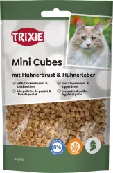 Mini Cubes, kostičky s kuřecími prsy a játry, 50 g TRIXIE