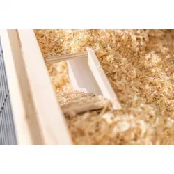 Pozorovací box s tunelem, 36 x 17 cm, přírodní dřevo TRIXIE