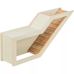 Pozorovací box s tunelem, 36 x 17 cm, přírodní dřevo TRIXIE
