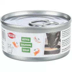 Salmon Soup kuře & losos - tekutý pamlsek pro kočky, 80 g TRIXIE Salmon Soup kuře & losos - tekutý pamlsek pro kočky, 80 g TRIXIE