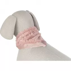 Vánoční hebký šátek, plyš, starorůžová 75cm TRIXIE