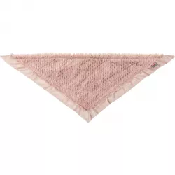 Vánoční hebký šátek, plyš, starorůžová 55cm TRIXIE