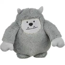 Vánoční Yeti, 20 cm, se zvukem, plyš, šedá TRIXIE