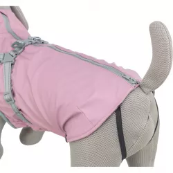 Pláštěnka PONTIS - vesta s postrojem, růžová S: 36cm, hruď: 50-58cm, krk: 40cm TRIXIE