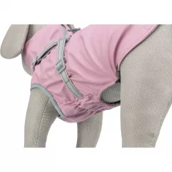 Pláštěnka PONTIS - vesta s postrojem, růžová XS: 27cm, hruď: 40-43cm, krk: 33cm TRIXIE
