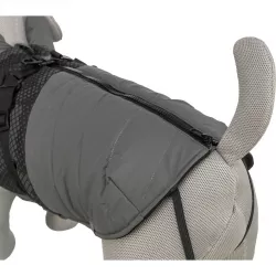 Reflexní obleček PONTIS - vesta s postrojem, šedá XXS: 24cm, hruď: 37-41cm, krk: 27cm TRIXIE