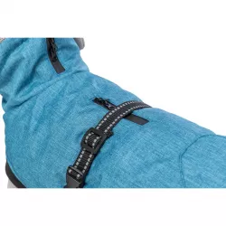 Zateplený zimní kabátek RIOM, M: 45 cm, modrá TRIXIE