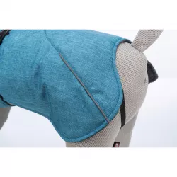 Zateplený zimní kabátek RIOM, S: 40 cm, modrá TRIXIE