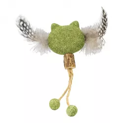Catnipová kočička s peříčky 5 / 15 cm, HipHop Cat