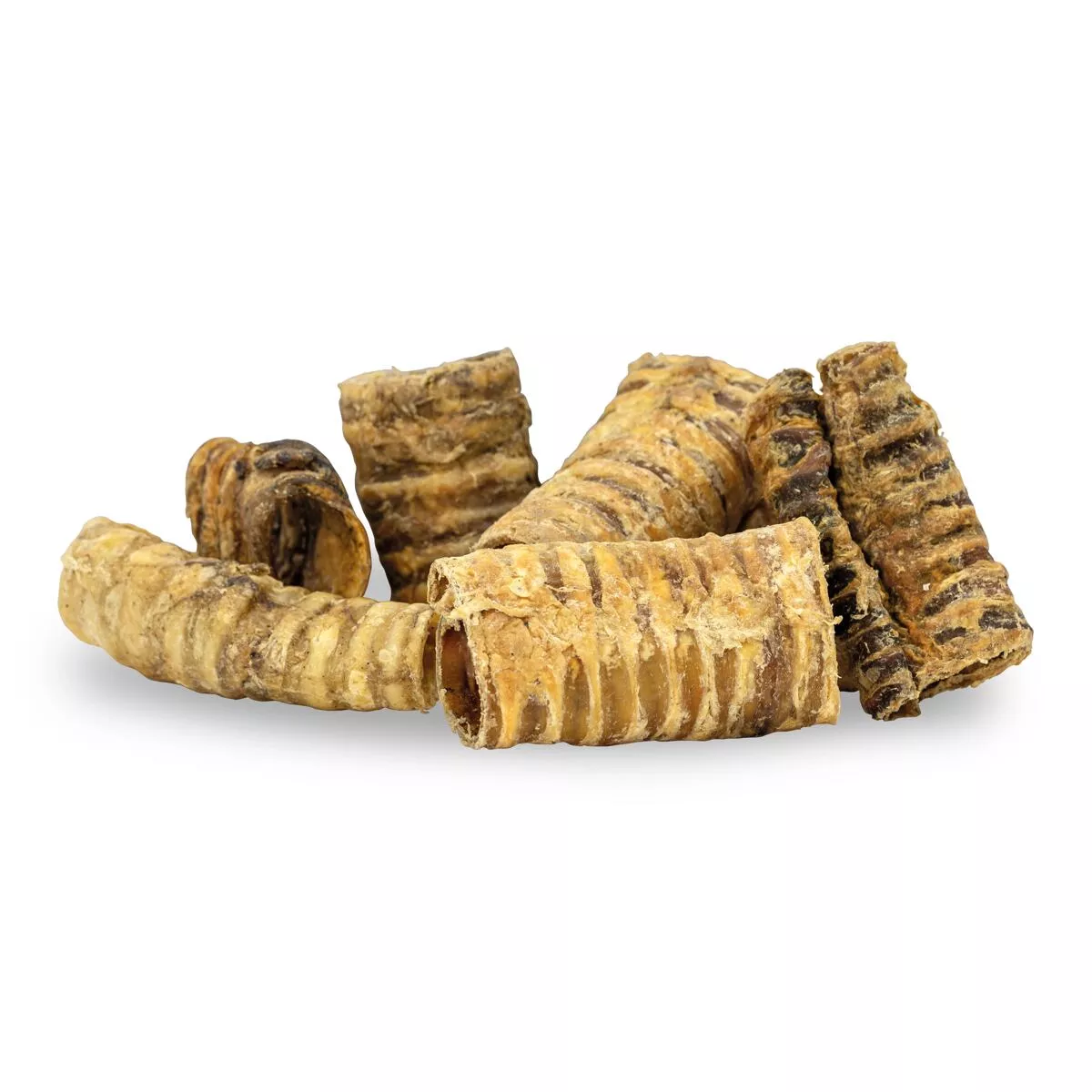 KIDDOG 100% Natural Snack, hovězí trachea 4-8 cm / 300 g