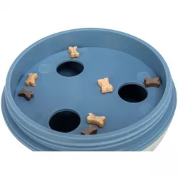 Snack Ball, míček na pamlsky 14 cm, plast, tyrkysová TRIXIE