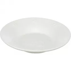 Vánoční keramická miska, 0.2 l/ø 16 cm, bílá TRIXIE