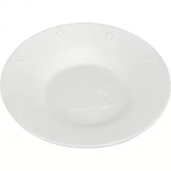 Vánoční keramická miska, 0.2 l/ø 16 cm, bílá TRIXIE