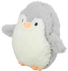 Vánoční tučňáček, bez zvuku, 16 cm, plyš, bílá/šedá TRIXIE