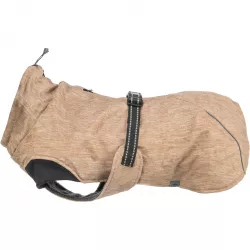 Zateplený zimní kabátek RIOM, písková S:40cm, hruď:44-60cm, krk: do 42cm TRIXIE