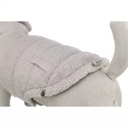 Zimní vesta AJOU s kožíškem, šedá XXS: 21cm, hruď: 30-36cm, krk: 26cm TRIXIE