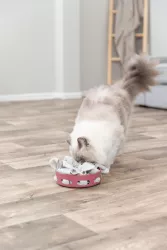 Cat Activity Hide'n'Sniff Bowl - čichací miska pro kočky ø 18 cm, plast/polyester TRIXIE