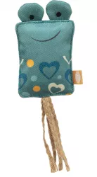 Hrací polštářek se zvířecím obličejemt, šustící, 10 cm, polyester TRIXIE