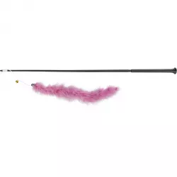 Hrací prut XXL s peříčkovým boa, 65cm TRIXIE