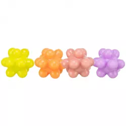 Ježaté kuličky mechová guma 3,5 cm 4ks TRIXIE