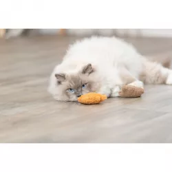 Mini medvídek s catnipem, 8 cm, plyš, různé barvy TRIXIE