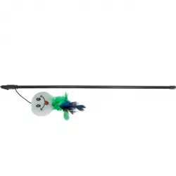 Udice s plyšovou hračkou SMAJLÍK s peřím 50 cm TRIXIE