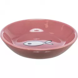 Keramická miska pro kočky, mělká 0,2 l/14 cm, různé motivy a barvy TRIXIE