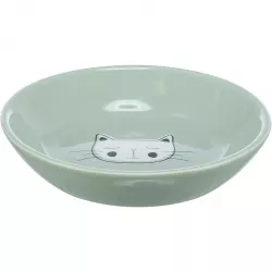 Keramická miska pro kočky, mělká 0,2 l/14 cm, různé motivy a barvy TRIXIE