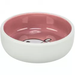 Keramická miska pro kočky, s glazurou 0,3 l/13 cm, různé motivy a barvy TRIXIE