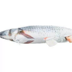 Ryba jako živá, mrskající se, s catnipem, látka, 30cm TRIXIE