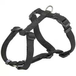 PREMIUM H-postroj L-XL 75-120 cm/25 mm, - černý TRIXIE
