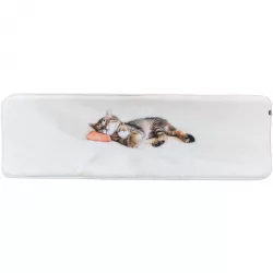 Lehací podložka NANI na okenní parapety 90 x 28 cm šedá TRIXIE