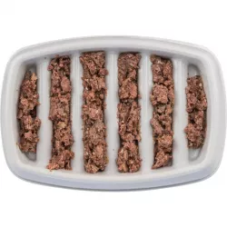 Miska k pomalému krmení, design mříž, 0,25l/21 ×14 cm, plast/TPR, šedá