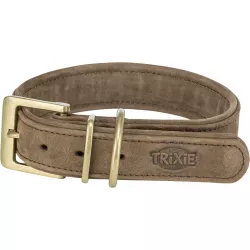 Obojek PURE kožený, hnědá L: 47-54 cm/ 40 mm TRIXIE