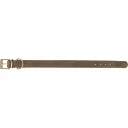 Obojek PURE kožený, hnědá L: 47-54 cm/ 40 mm TRIXIE