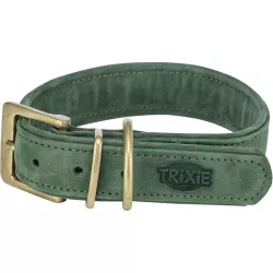 Obojek PURE kožený, šalvějová XS-S: 27-34 cm/ 25 mm TRIXIE
