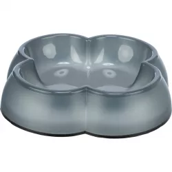 Plastová miska čtyřlístek s gumou, 0,25 l/14 cm TRIXIE