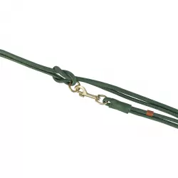 Vodítko PURE kožené kulaté nastavitelné, S: 2 m/ 10 mm, šalvějová TRIXIE