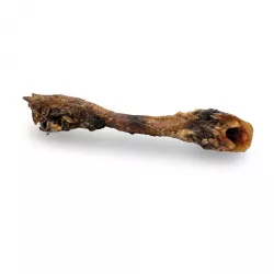 KIDDOG 100% Natural Snack, vepřová průdušnice s ohryzkem 27 - 29 cm / 80 - 100 g